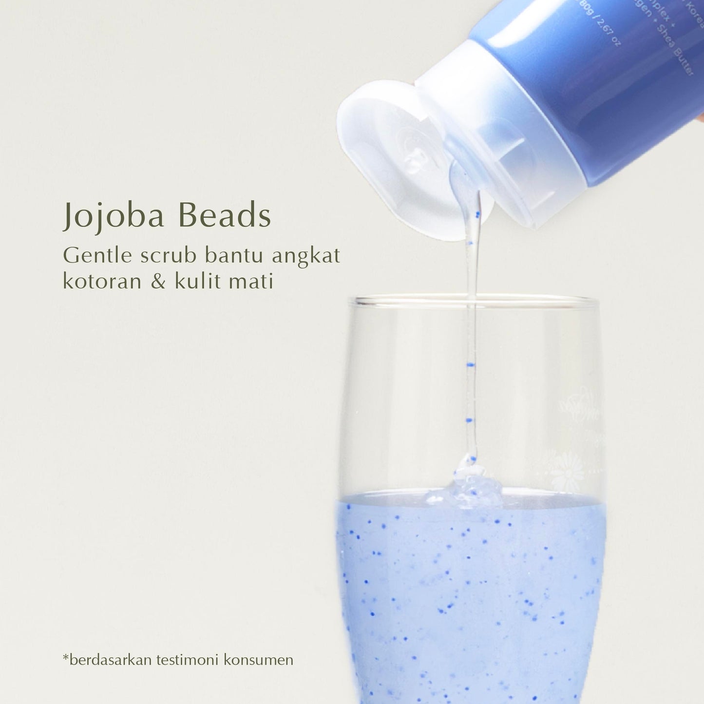Facial Wash 5X Hyaluronic Hydrating Beads Jelly Cleanser | Jojoba Beads | 5X Hyaluronic Acid | Sabun Muka | Pembersih Jerawat | Shea Butter | Sabun Muka | Pembersih Jerawat