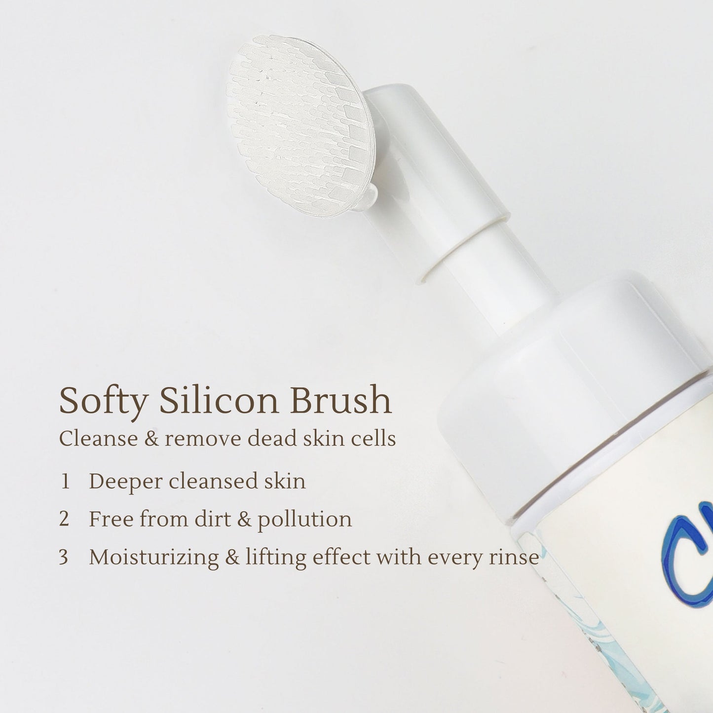 Face wash 3 in 1 Moisturizing Cleansing Foam 150ml | Pembersih Wajah | Facial Wash | Face Massage | Kulit kering sensitif | Kulit kendur| Hydrating | Melembapkan | Hydrating | Firming | Muka tirus | Kerutan | Garis halus