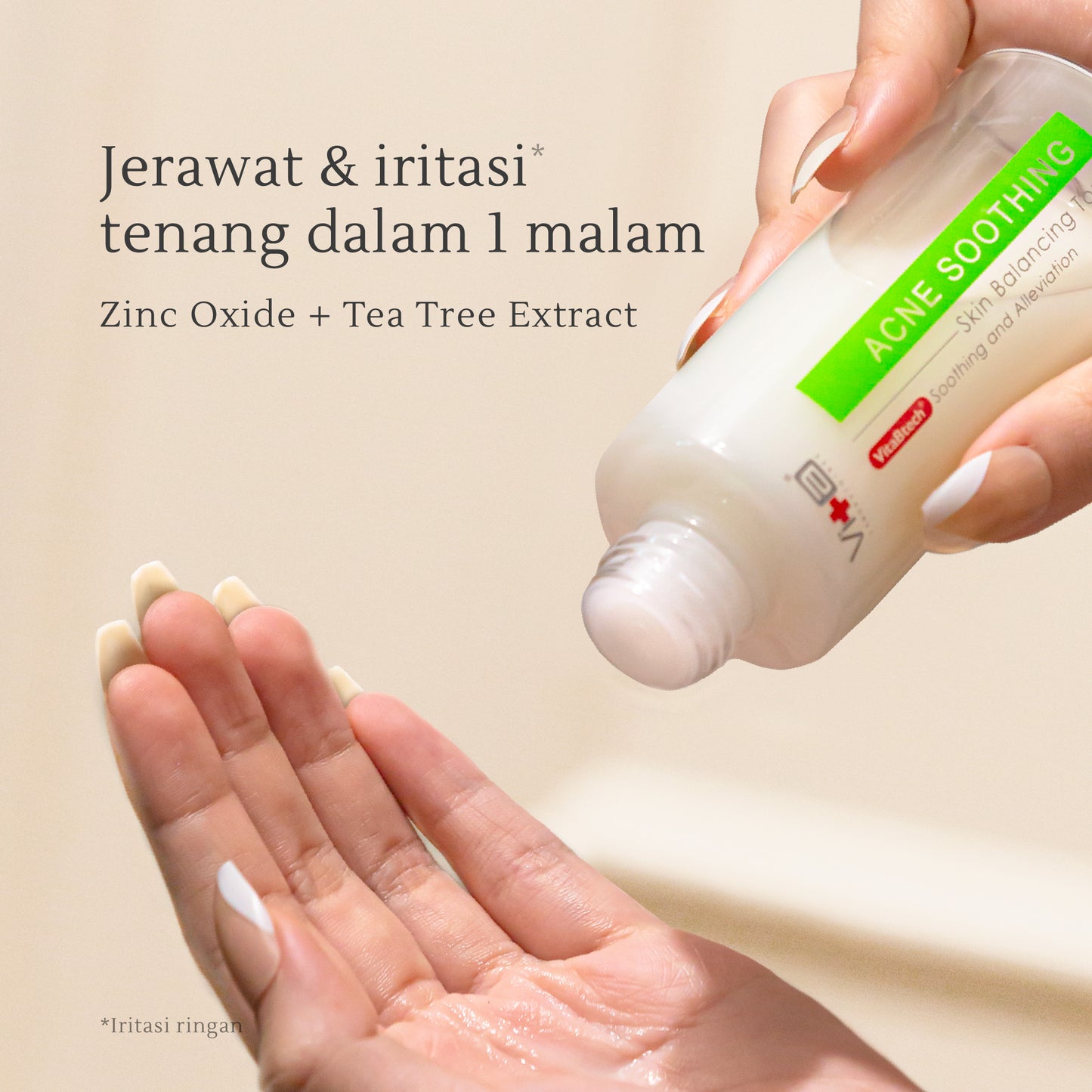 Acne Skin Balancing Toner 120 ml | Kulit Berminyak | Jerawat | Kemerahan | Oily Skin | Kulit Sensitif | Alcohol Free | Fragrance Free