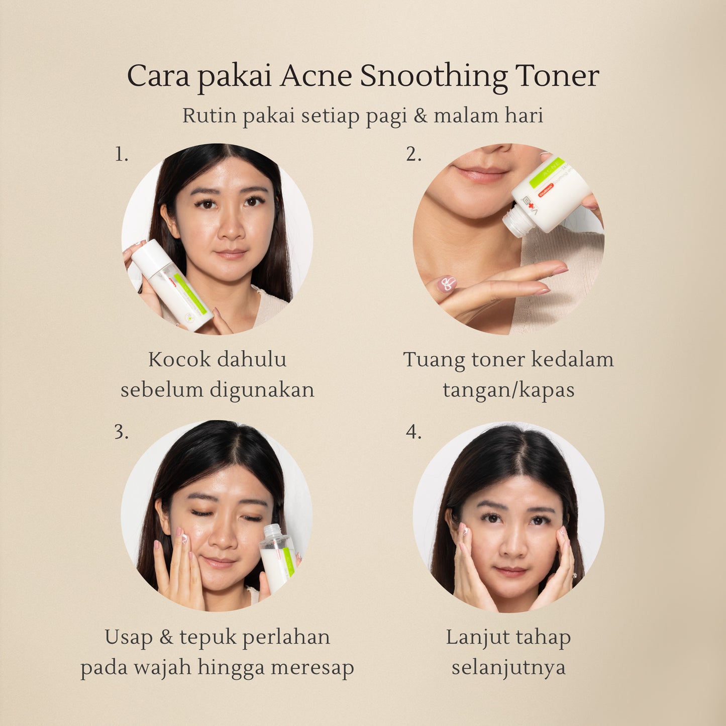 Acne Skin Balancing Toner 120 ml | Kulit Berminyak | Jerawat | Kemerahan | Oily Skin | Kulit Sensitif | Alcohol Free | Fragrance Free