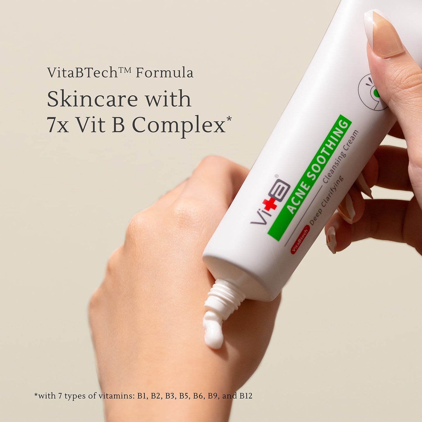 Acne Cleansing Cream 100g | Jerawat | Oily Skin | Kulit Sensitif | Alcohol Free | Fragrance Free | Facial Wash