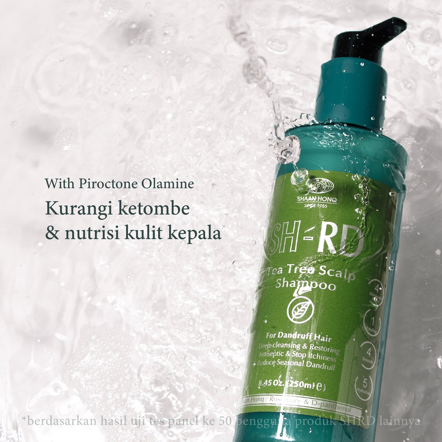 Tea Tree | shampoo anti ketombe | Perawatan Rambut | Gatal | Ketombe | Ketombe kering | Kering | Sensitive Scalp | Haircare