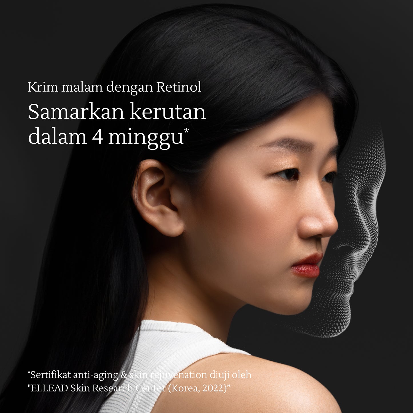 Retinol Lifting Cream 50ml | Kulit Kusam | Anti Aging | Kulit Kendur | Melembabkan Wajah | Ultra Firming Solution | Retinol Cream