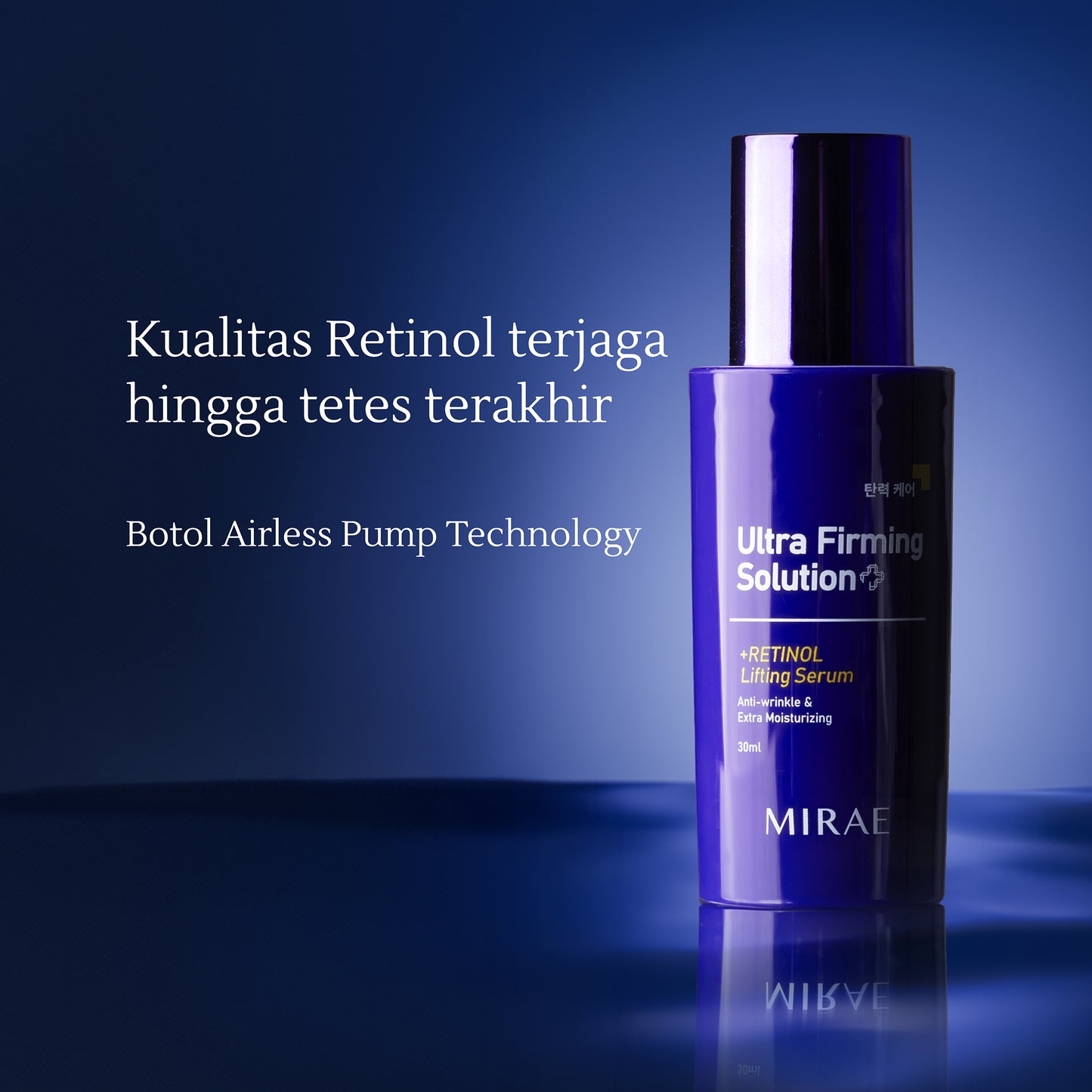 Retinol Lifting Serum 30ml | Anti Wrinkle | Atasi Kerutan | Mencerahkan Wajah | Mengencangkan Wajah | Ultra Firming Solution | Retinol Serum