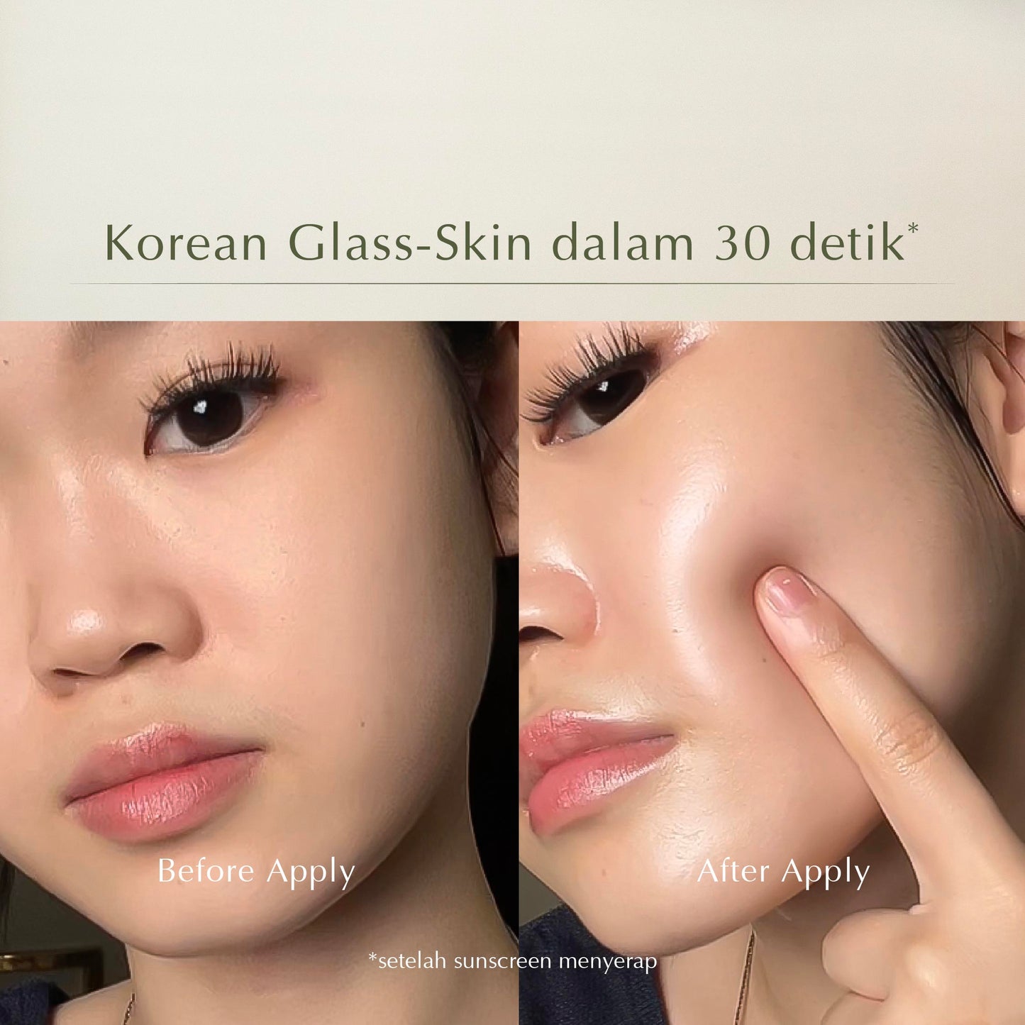 5X Hyaluronic Moisture Serum Sunscreen SPF 50 PA++++ | 5X Hyaluronic Acid | Dustress Out Tech | 3 Antioxidants | Melindungi Wajah Dari Sinar UV | Skin Barrier (Copy)