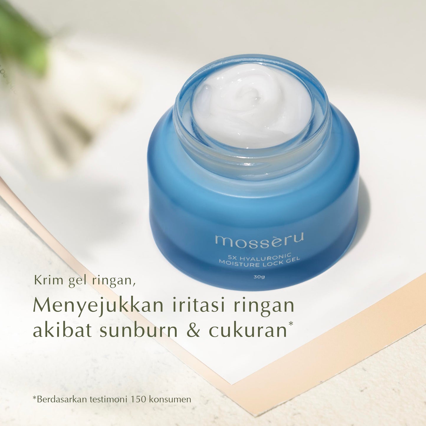 5x Hyaluronic Moisture Lock Gel | Pelembap Muka | Meredakan Kulit Kering | Hyaluronic Acid | Mengurangi kemerahan | Menghilangkan Jerawat (Copy)