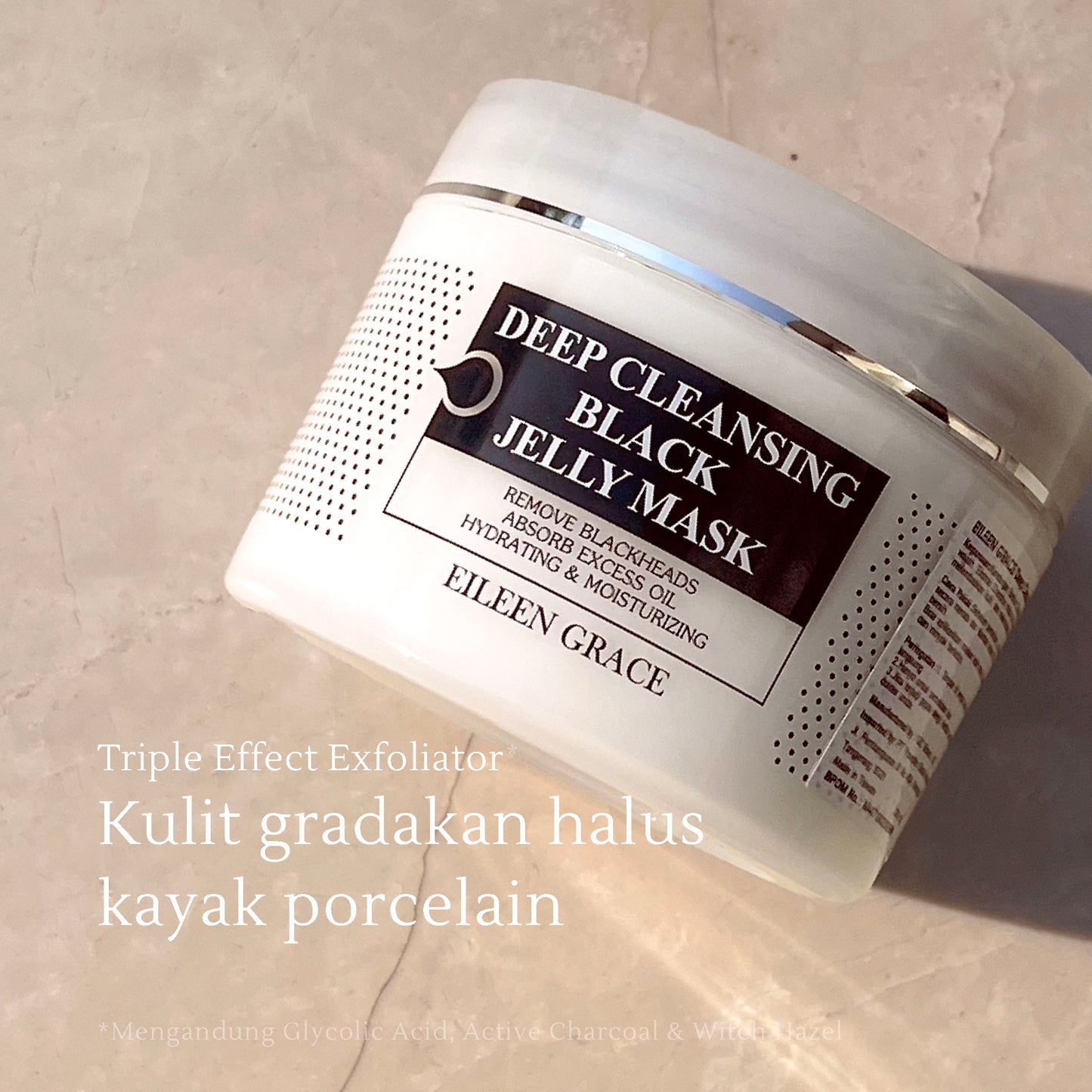 Moisturize Rose Jelly Mask + Deep-Cleansing Black Jelly Mask 300ml