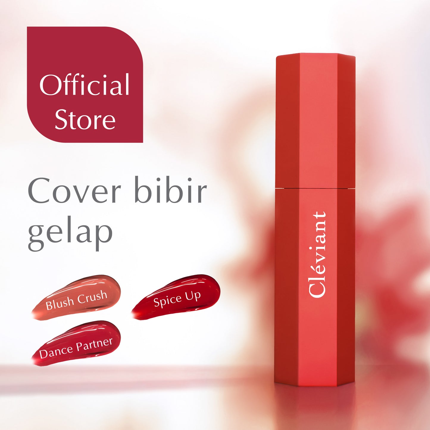 Hydrating Serum Tint - Cover Bibir gelap | Stain like a Tatoo | Transferproof | Melembabkan