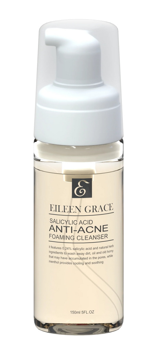 Salicylic Acid Anti-Acne Foaming Cleanser 150 ml | Face / Facial wash | Kulit berminyak sensitif | Komedo | Pori besar | Blackhead & Whitehead | Gentle exfoliation | Oil Control | Jerawat | Salicylic acid BHA | Tea tree
