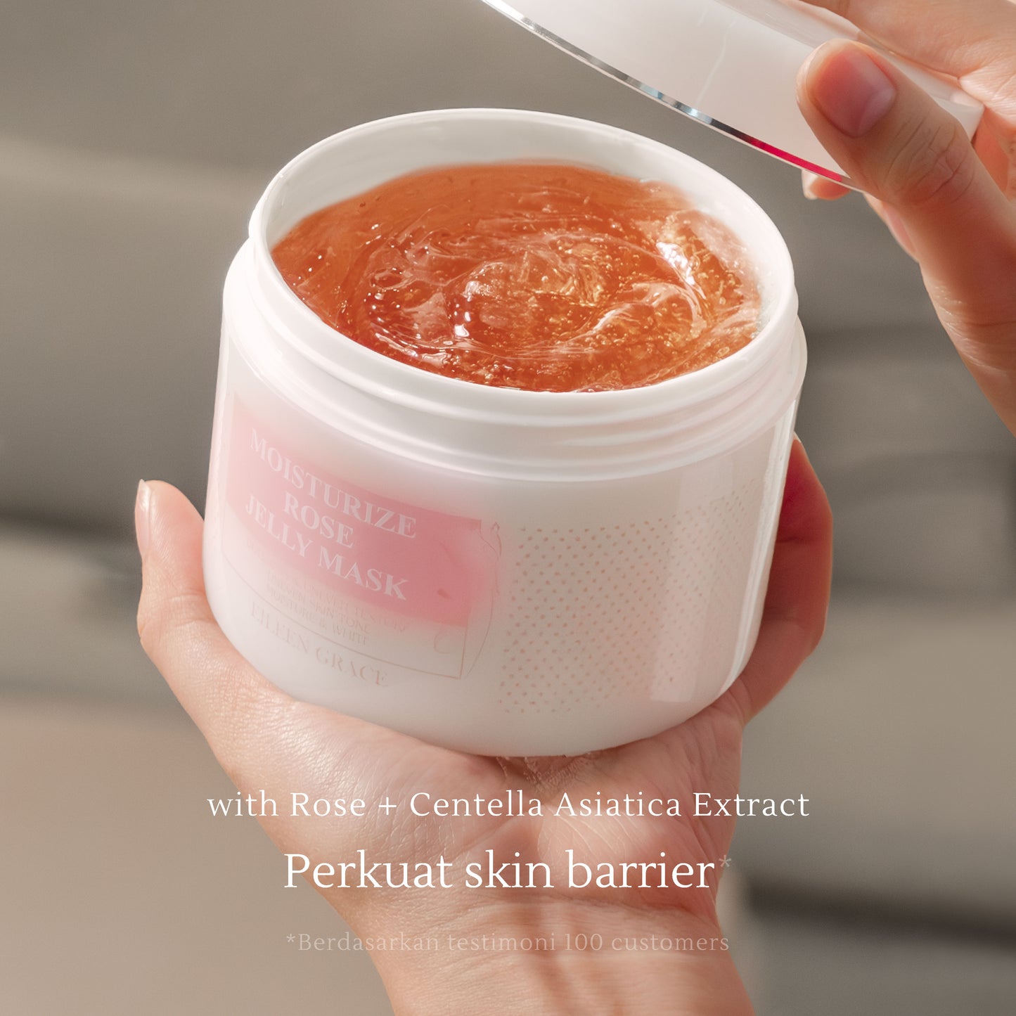 Moisturize Rose Jelly Mask + Deep-Cleansing Black Jelly Mask 300ml