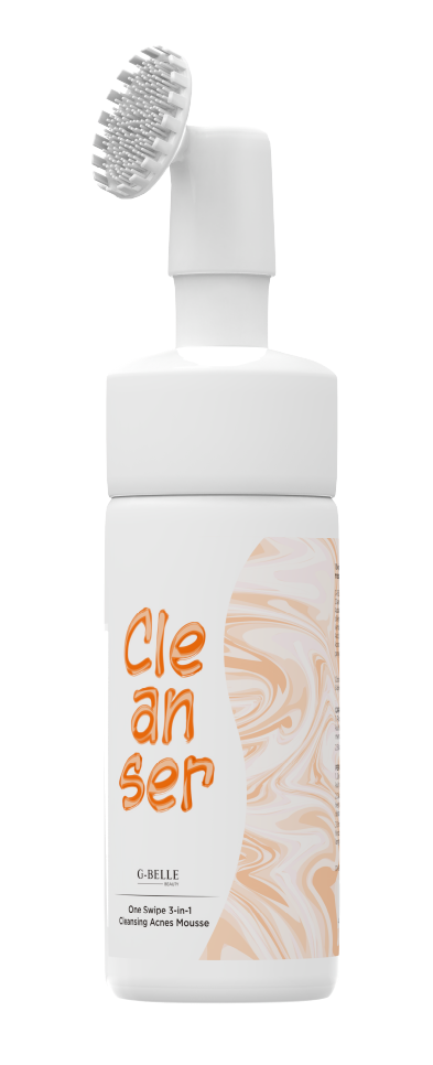 Face wash 3 in 1 Brightening Cleansing Foam - 150ml | Pembersih Wajah | Facial Wash | Face Massage | Kulit sensitif | Hydrating | Mencerahkan | Bekas jerawat | Hiperpigmentasi | Flek hitam | Noda hitam | Niacinamide | Glutathione | Vitamin C