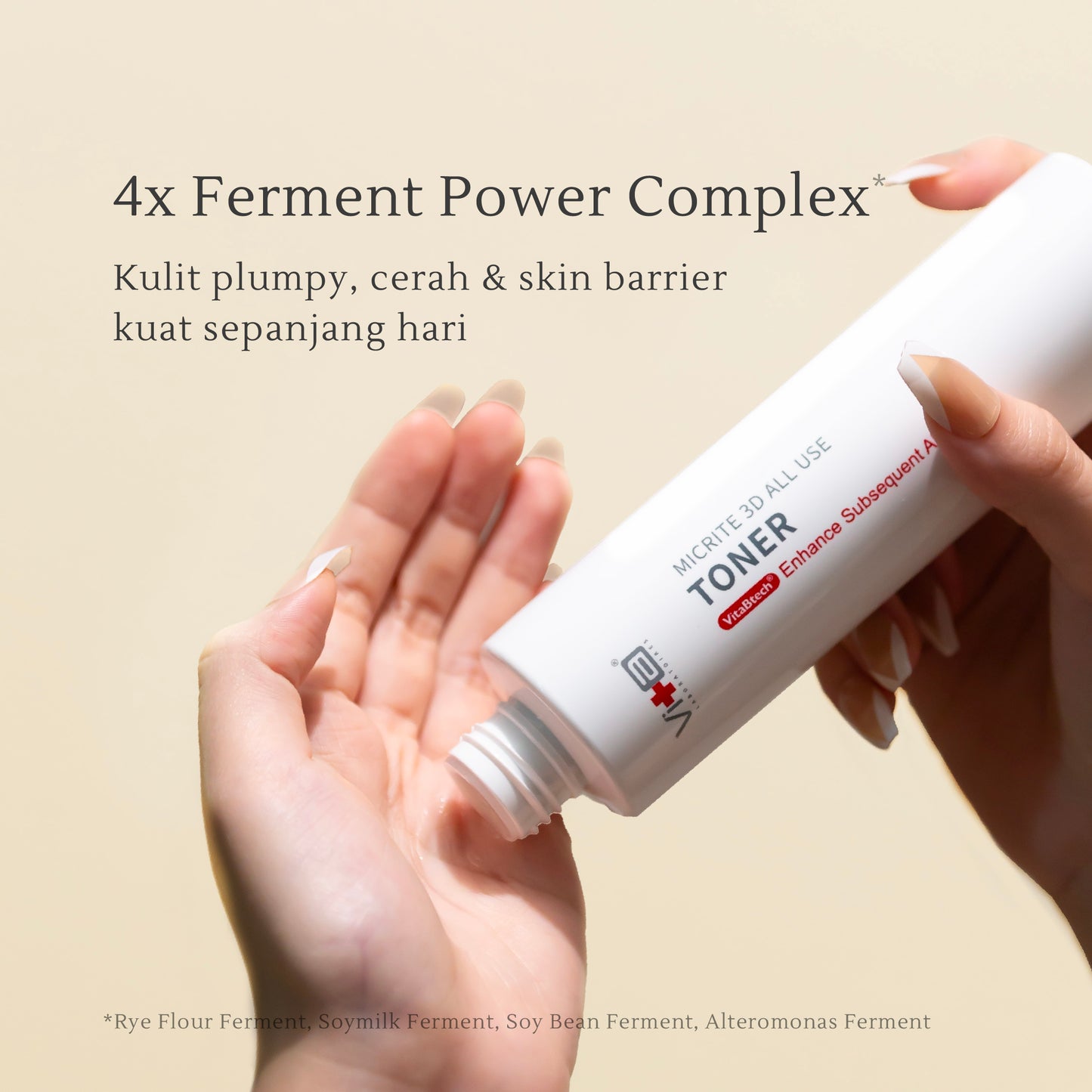 All Use Toner 200ml | Kulit Kering & Sensitif | Kusam | Skin Texture | Hydrating | Moisturizing | Perkuat Skin Barrier | Alcohol Free | Fragrance Free