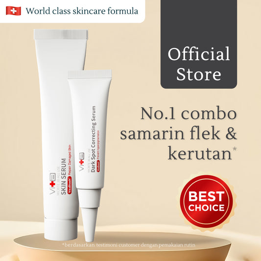 Glowing Set Bundle | Samarkan noda hitam, kerutan, Kulit tampak sehat dan cerah merata