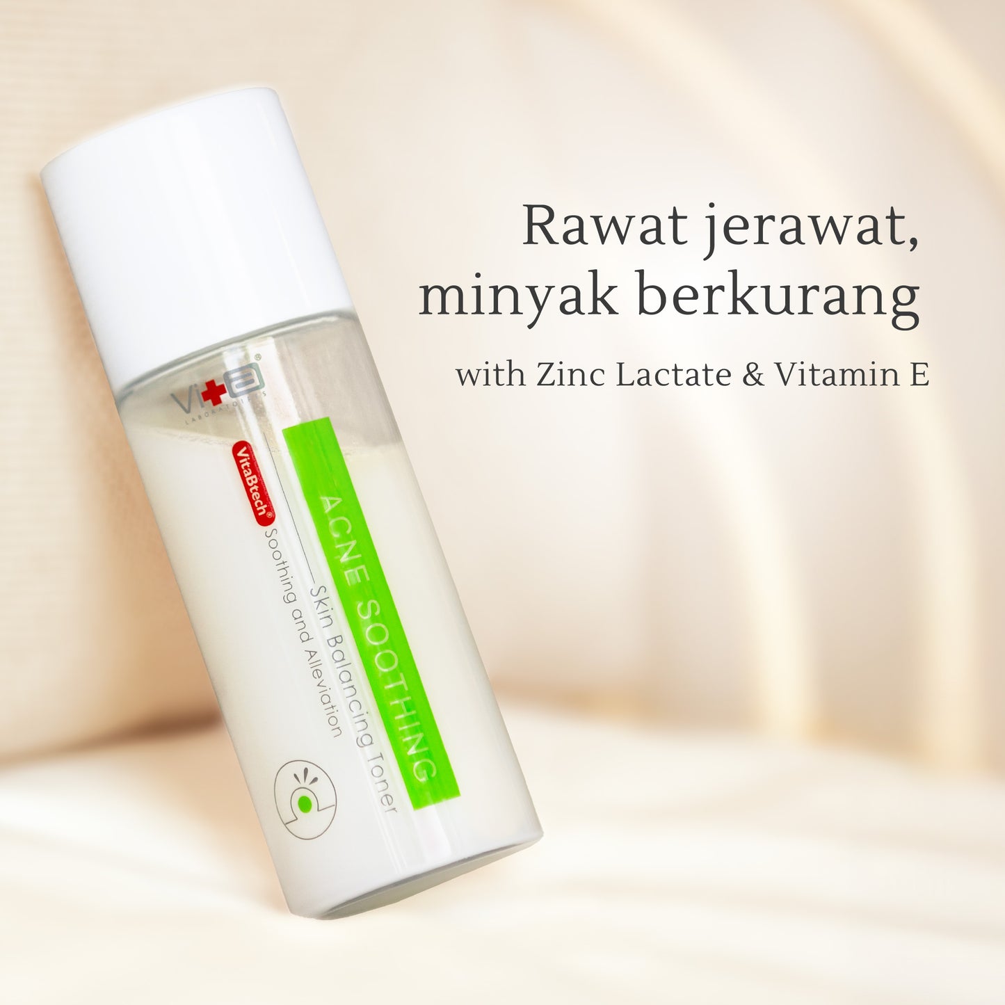 Acne Skin Balancing Toner 120 ml | Kulit Berminyak | Jerawat | Kemerahan | Oily Skin | Kulit Sensitif | Alcohol Free | Fragrance Free