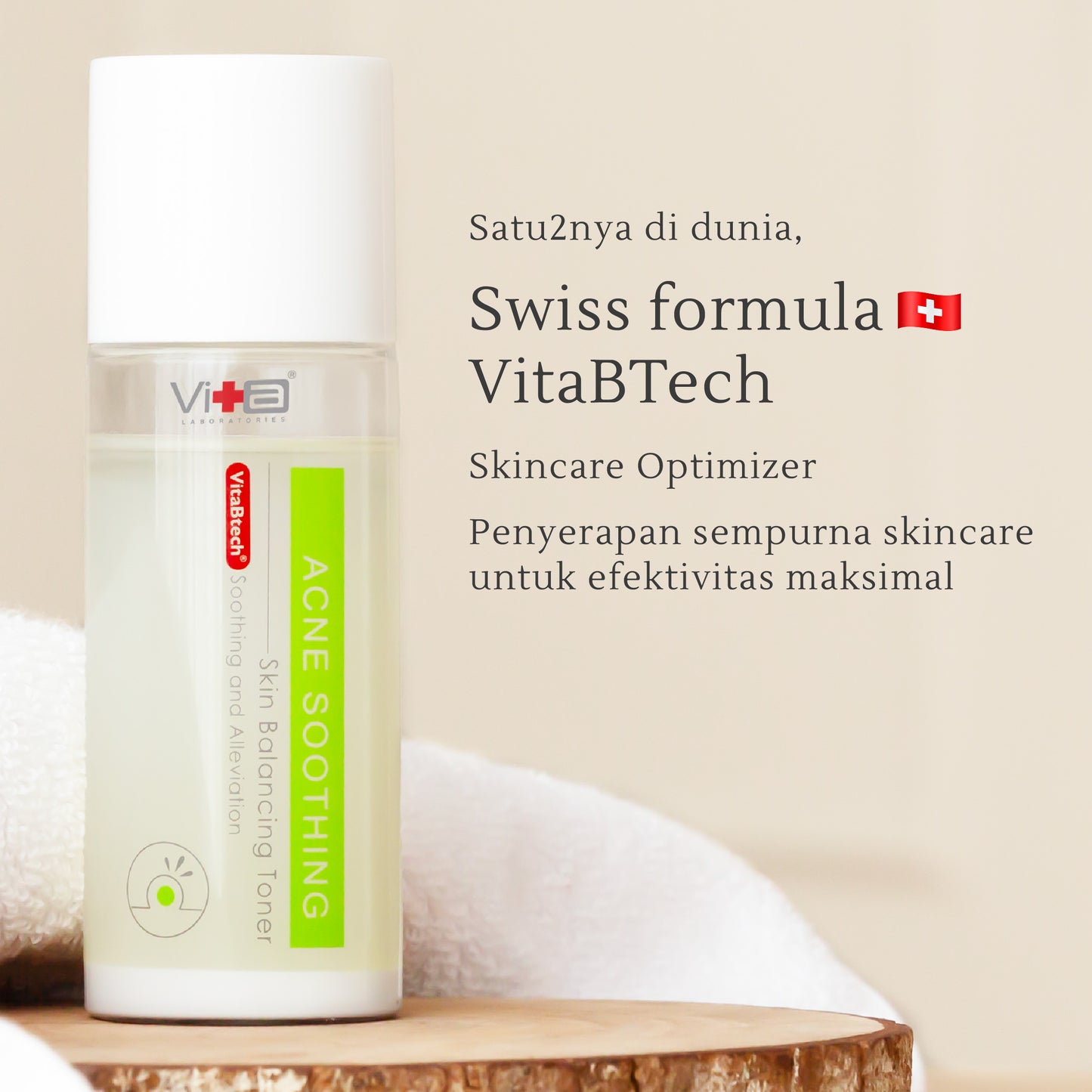 Acne Skin Balancing Toner 120 ml | Kulit Berminyak | Jerawat | Kemerahan | Oily Skin | Kulit Sensitif | Alcohol Free | Fragrance Free