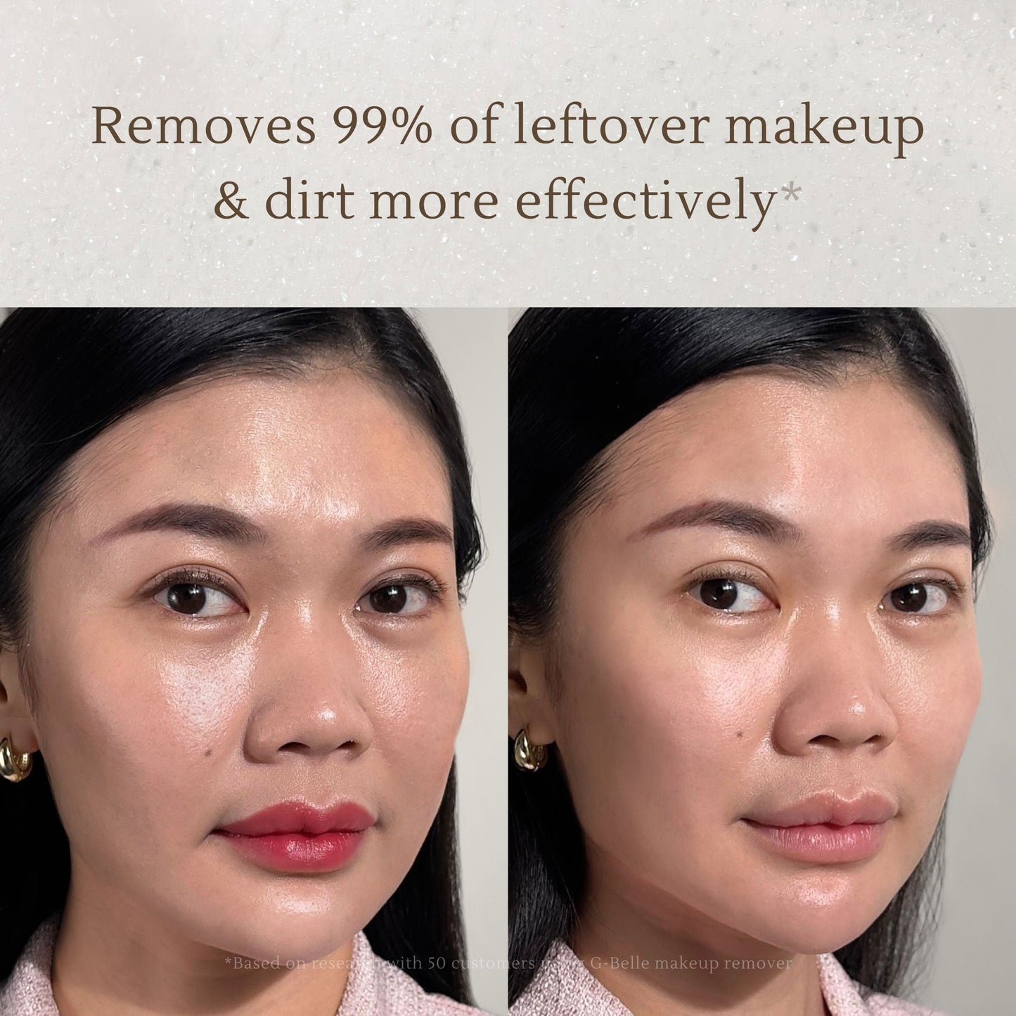 Face wash 3 in 1 Green Tea Cleansing Gel - 120 ml | Facial Wash | Pembersih makeup waterproof tanpa residu | Kulit kering sensitif | Kerutan | Garis halus | Muka tirus | Kulit kendur | Firming effect | Niacinamide | Glutathione | Vitam