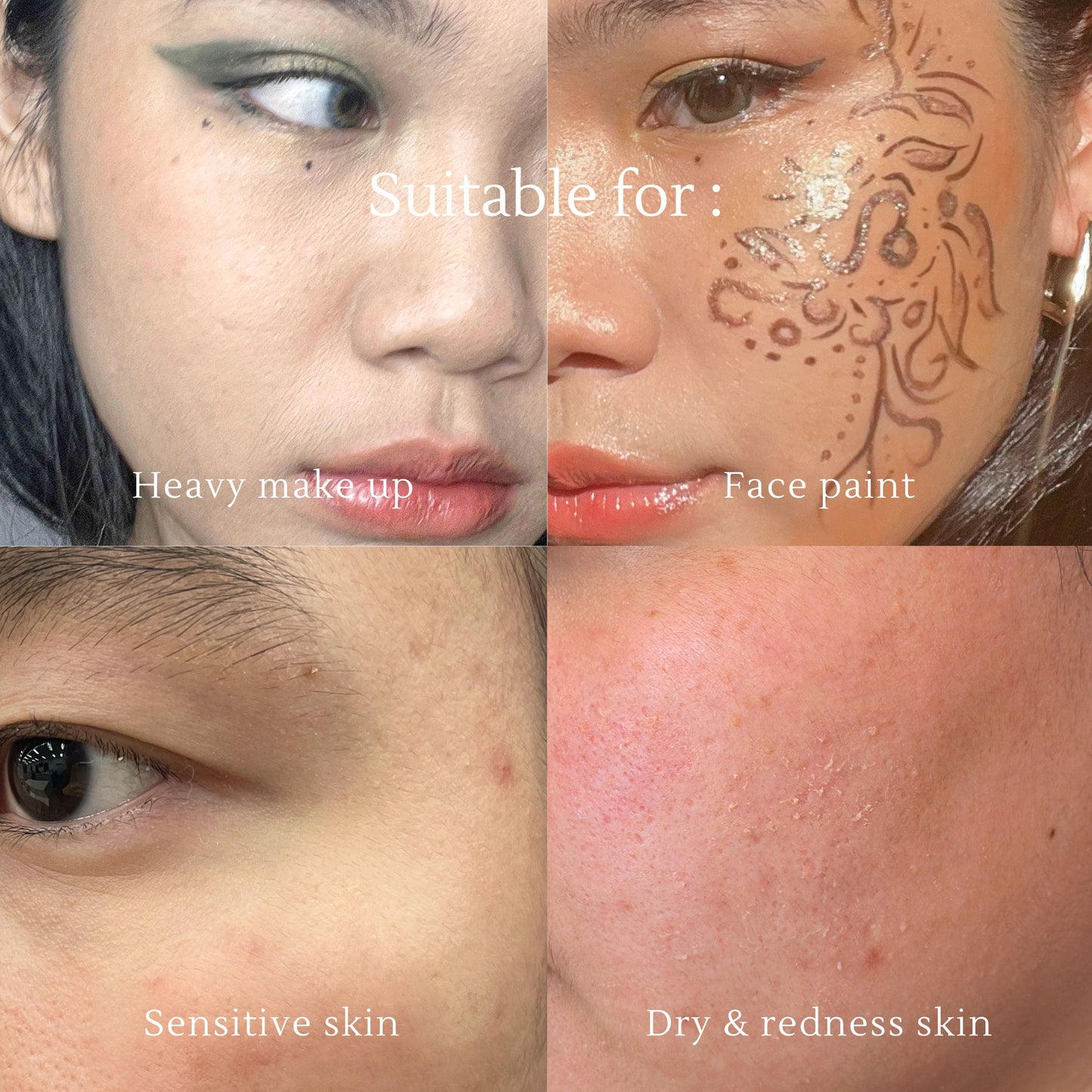 Face wash 3 in 1 Lavender Cleansing Gel - 120 ml | Facial Wash | Pembersih makeup waterproof tanpa residu | Acne Prone Skin | Kerutan | Kulit Sensitif | Kulit Kering | Lavender Oil