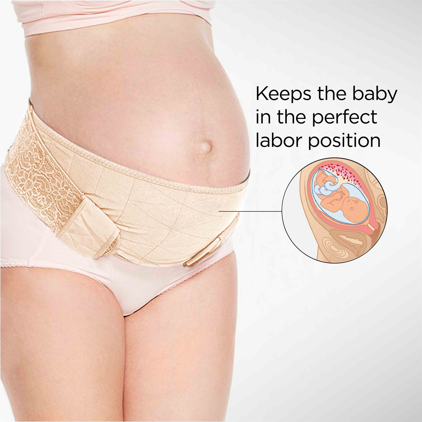 Ergonomic Belt / SERTIFIKASI AMAN Bye Sakit Punggung / Korset Hamil Penyangga Perut Ergonomic / Standar Medis