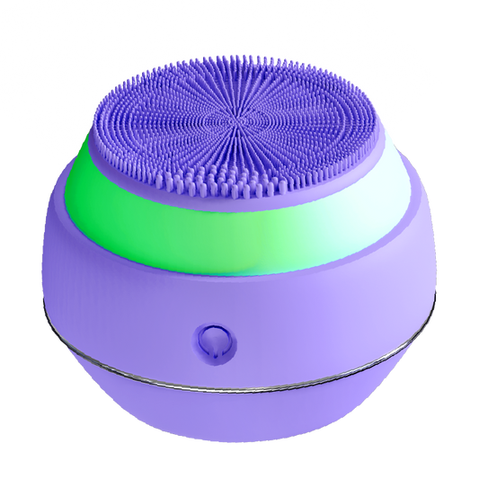 Facial Sonic Cleansing Device | Pembersih Wajah | Pembersih Wajah Elektrik | Jerawat | Kulit Kusam | Kulit Kendur | Komedo | Bekas Jerawat | Bruntusan | Deep Cleansing | Pembersih Wajah Silikon Tahan Air | Alat Pembersih Wajah