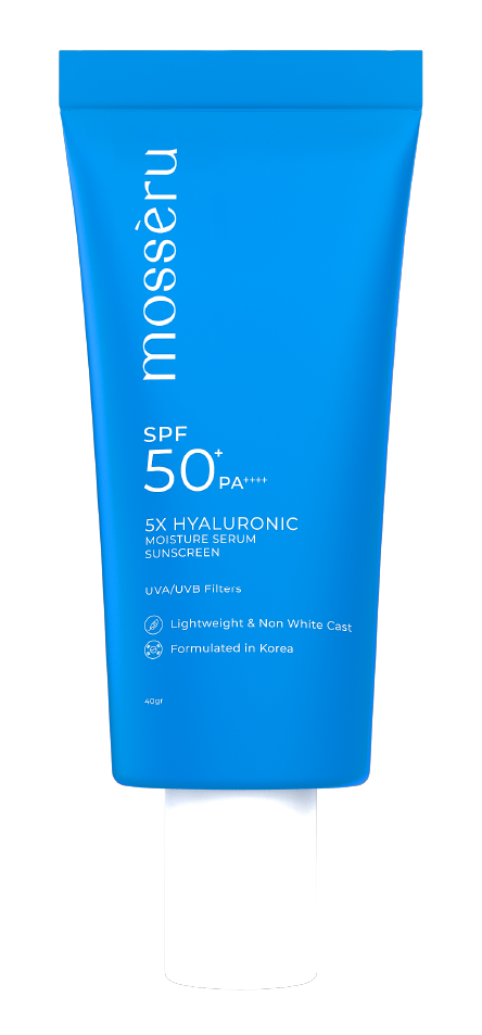 5X Hyaluronic Moisture Serum Sunscreen SPF 50 PA++++ | 5X Hyaluronic Acid | Dustress Out Tech | 3 Antioxidants | Melindungi Wajah Dari Sinar UV | Skin Barrier (Copy)