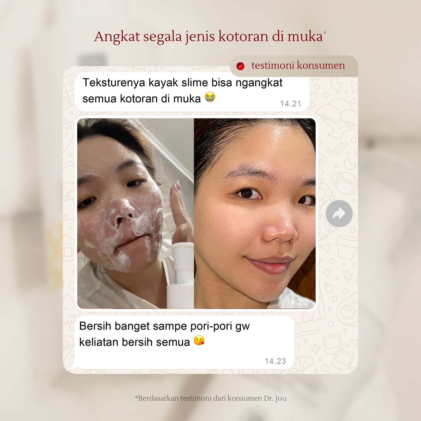 Triple Cleansing Gel | Ultra Clean Stringy Cleansing Gel 200ml | Pembersih Make up Waterproof dan Pembersih Wajah | Sensitif | Berminyak | Kering | BPOM