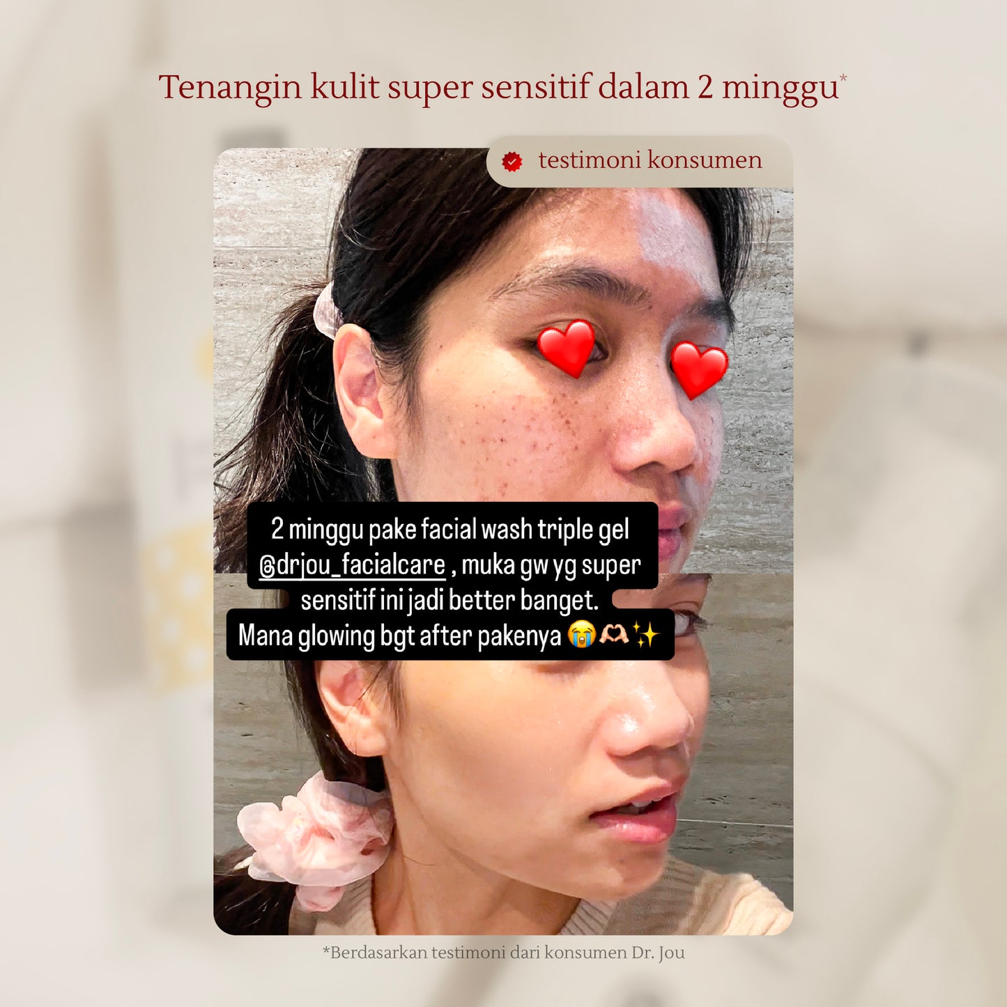 Triple Cleansing Gel | Ultra Clean Stringy Cleansing Gel 200ml | Pembersih Make up Waterproof dan Pembersih Wajah | Sensitif | Berminyak | Kering | BPOM