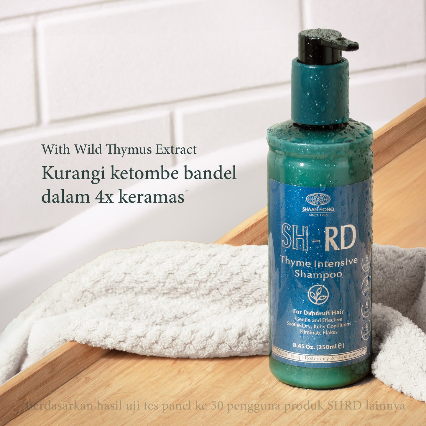 Thyme Shampoo | Shampoo untuk Ketombe  | Perawatan Rambut | Haircare