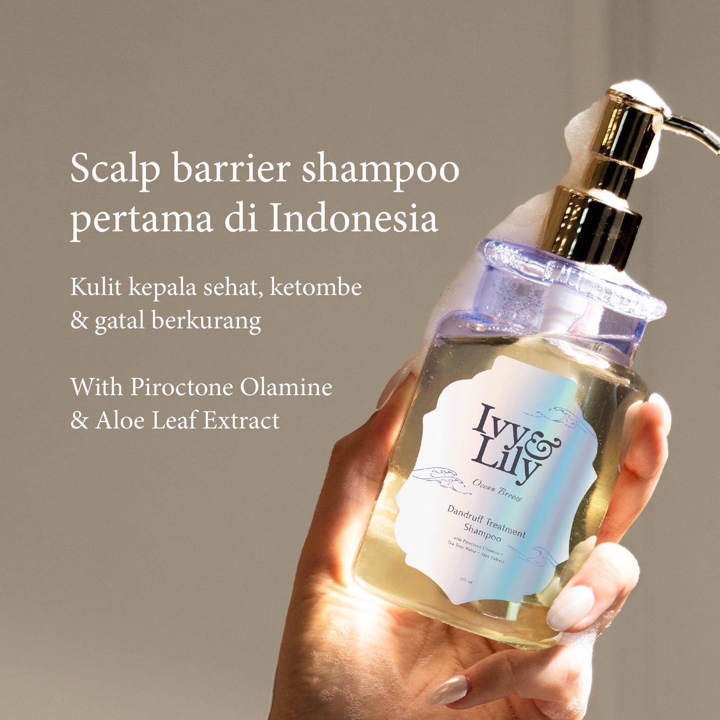 Ocean Breeze Dandruff Treatment Shampoo | Perawatan Rambut | Gatal | Ketombe Basah | Ketombe kering | Kering | Sensitive Scalp | Haircare