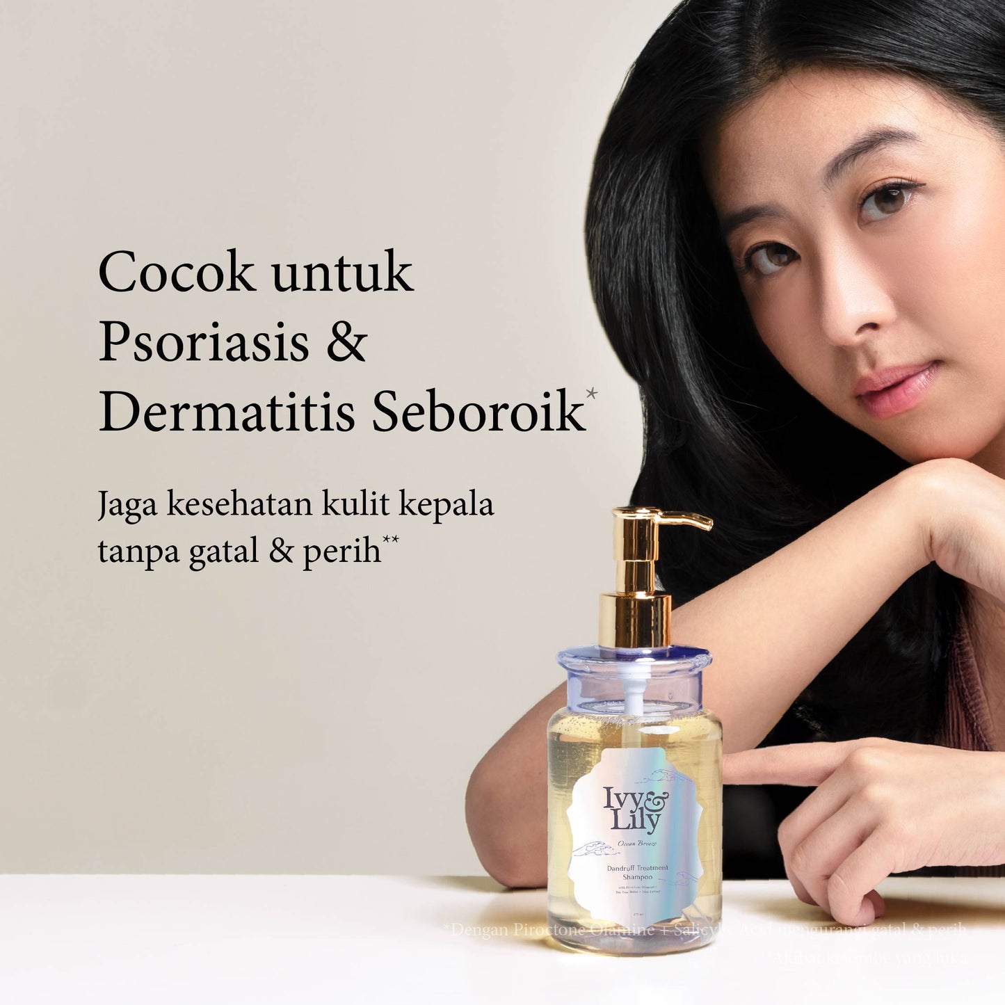Ocean Breeze Dandruff Treatment Shampoo | Perawatan Rambut | Gatal | Ketombe Basah | Ketombe kering | Kering | Sensitive Scalp | Haircare