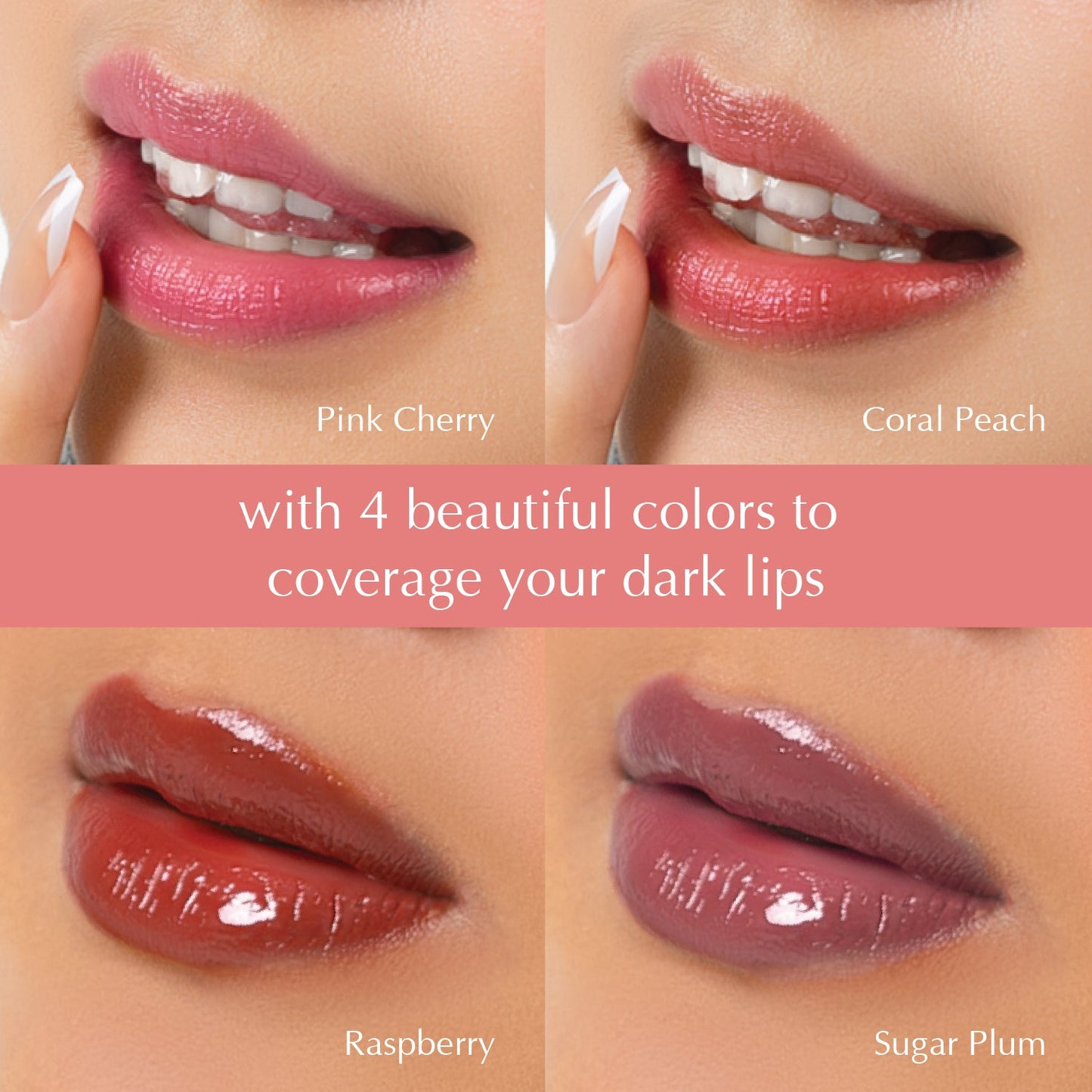Sugar Plum Juicy Lip Pudding - Tinted Balm | UV Filters Protector | Melembabkan bibir Seharian