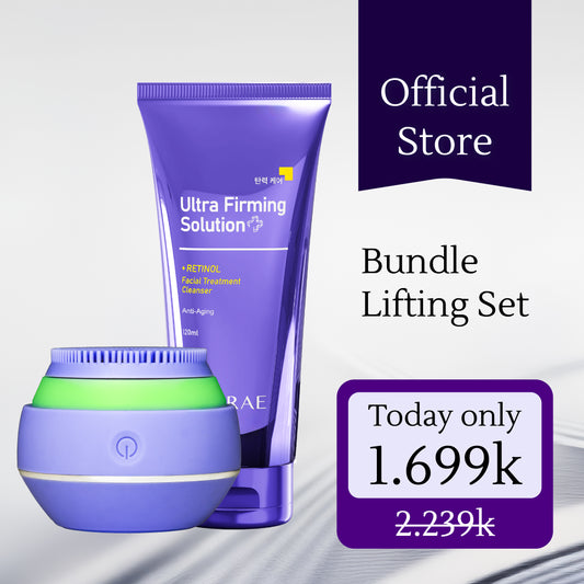 Anti-Aging Set: Facial Sonic Cleansing Device + Retinol Facial Cleanser