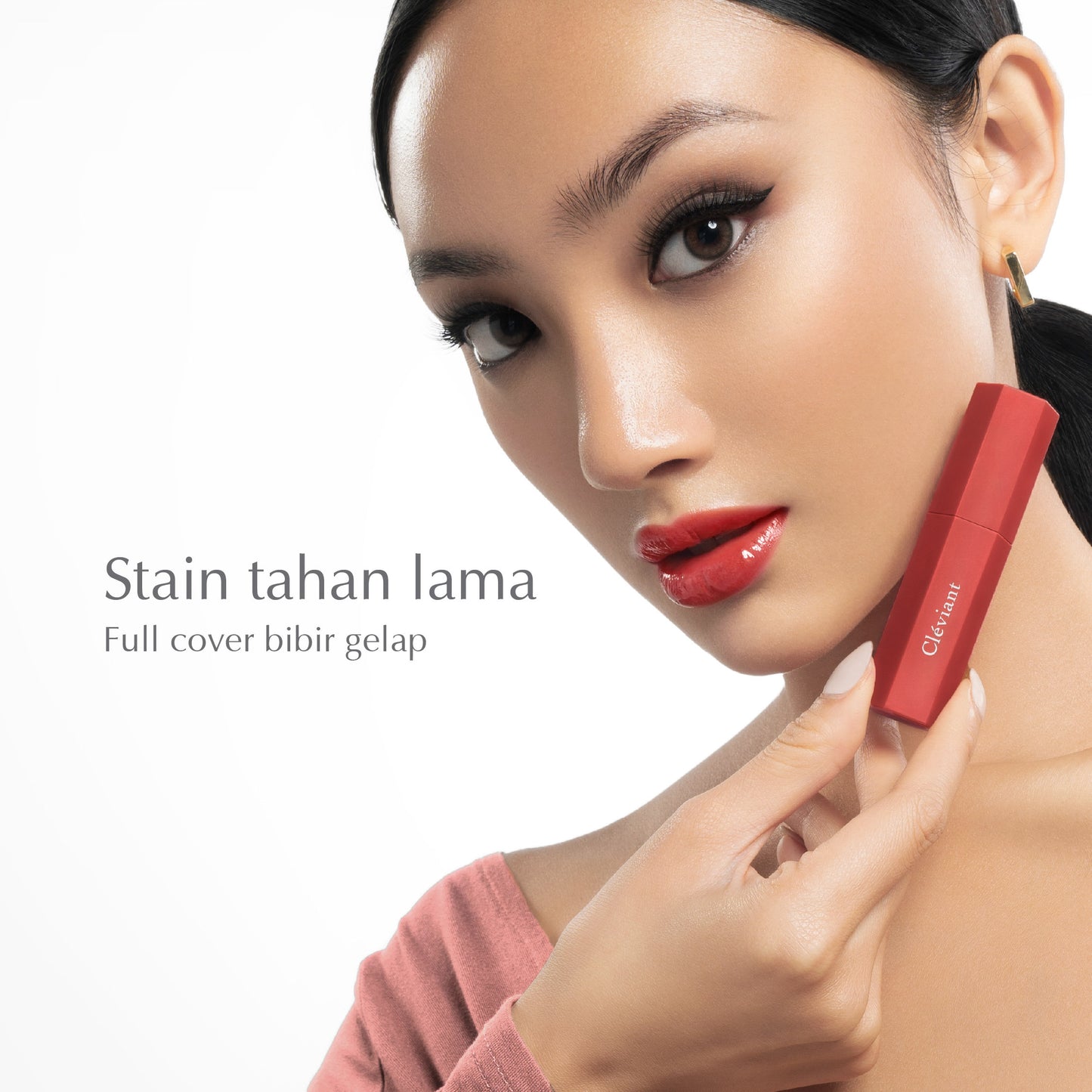 Hydrating Serum Tint - Cover Bibir gelap | Stain like a Tatoo | Transferproof | Melembabkan