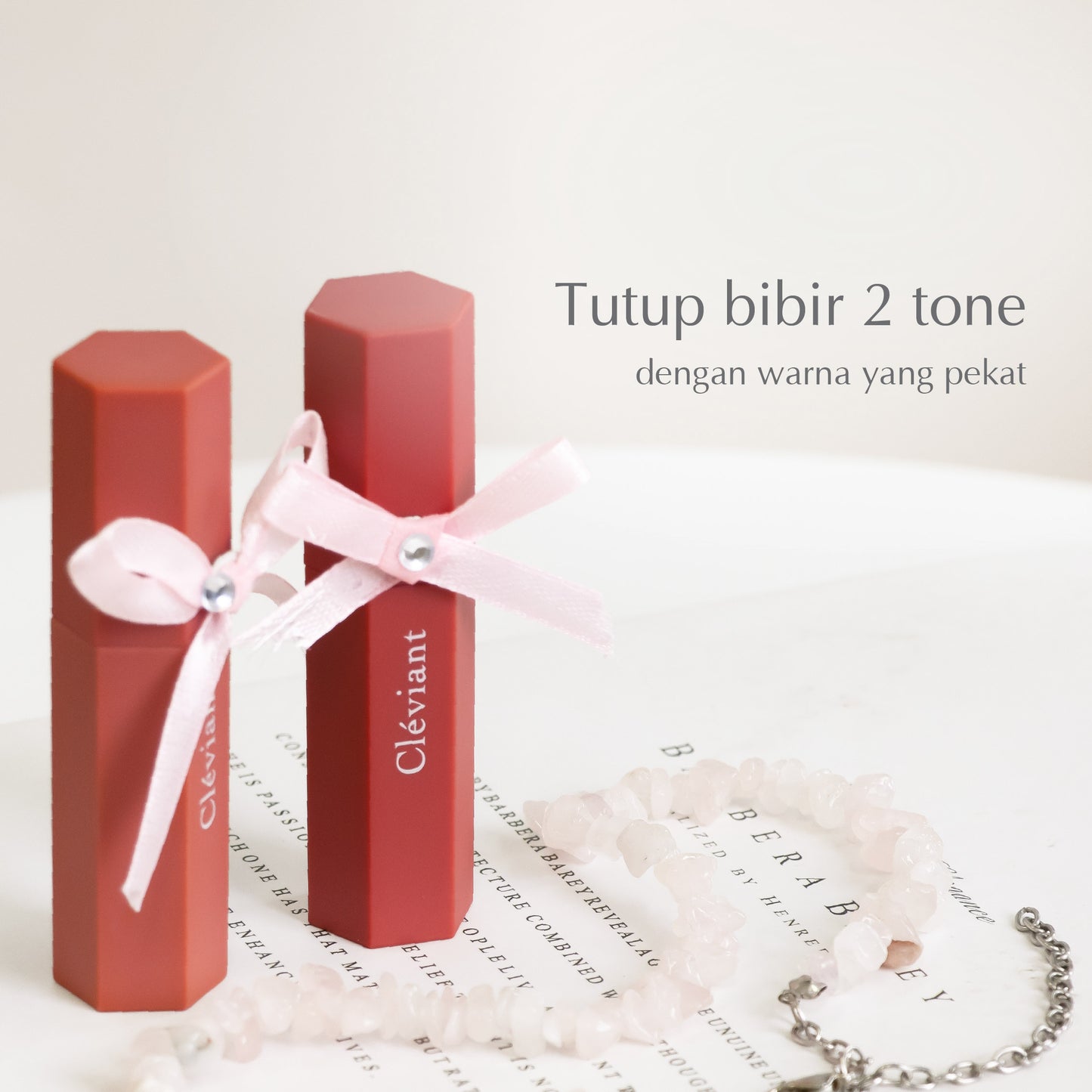 Hydrating Serum Tint - Cover Bibir gelap | Stain like a Tatoo | Transferproof | Melembabkan